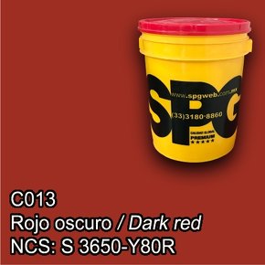 SPG® Color Endurecedor Rojo oscuro