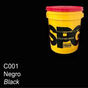 SPG® Color Endurecedor Negro