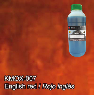Oxidante para Concreto Rojo Inglés Kemiko (Lt).